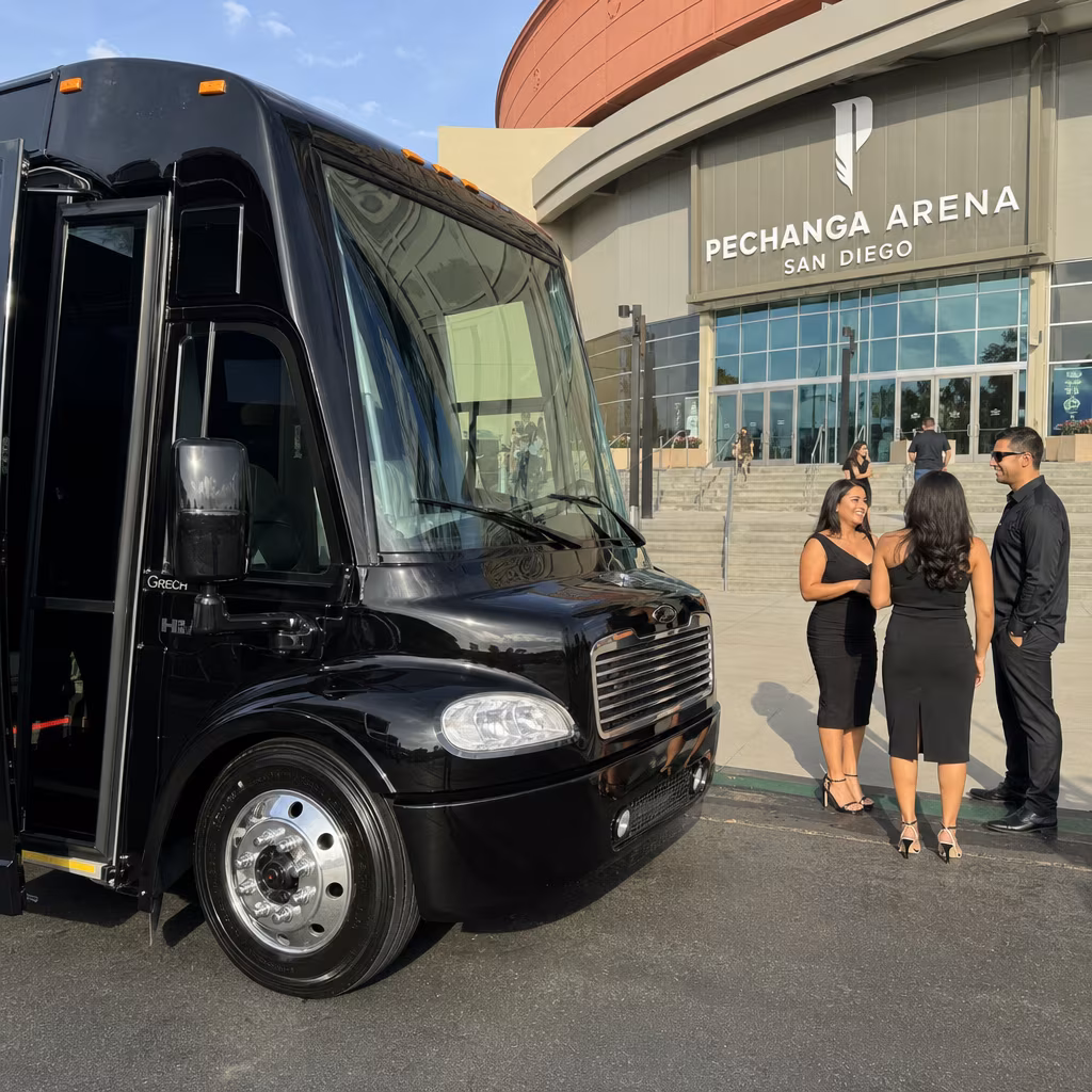 Rent a Bus to Pechanga Arena San Diego