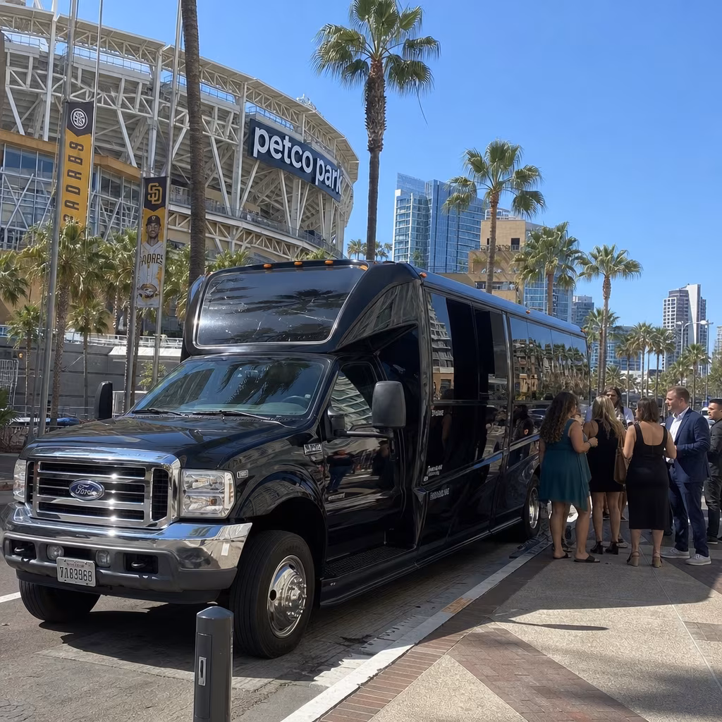 Rent a Bus to Petco Park