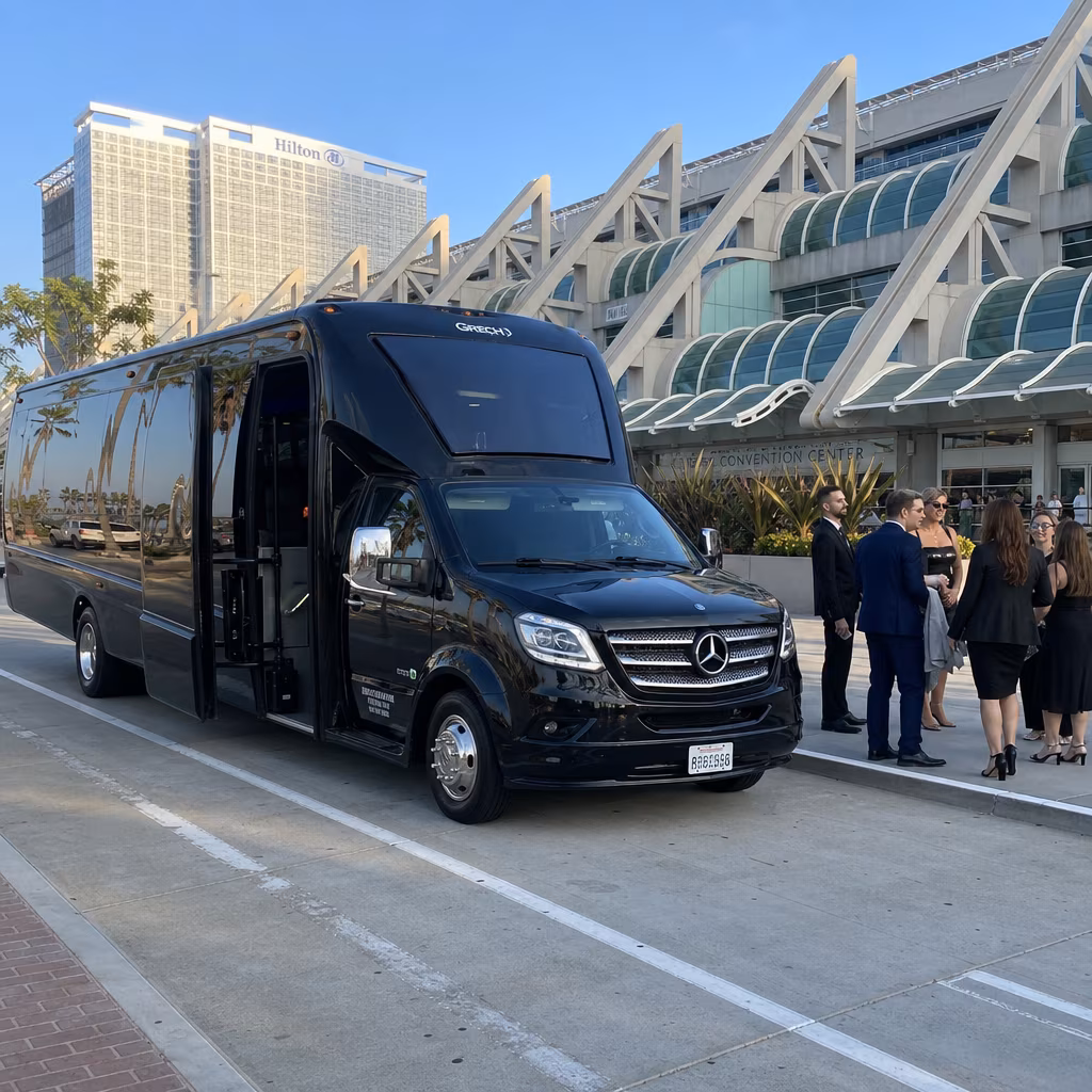Rent a Bus to San Diego Convention Center