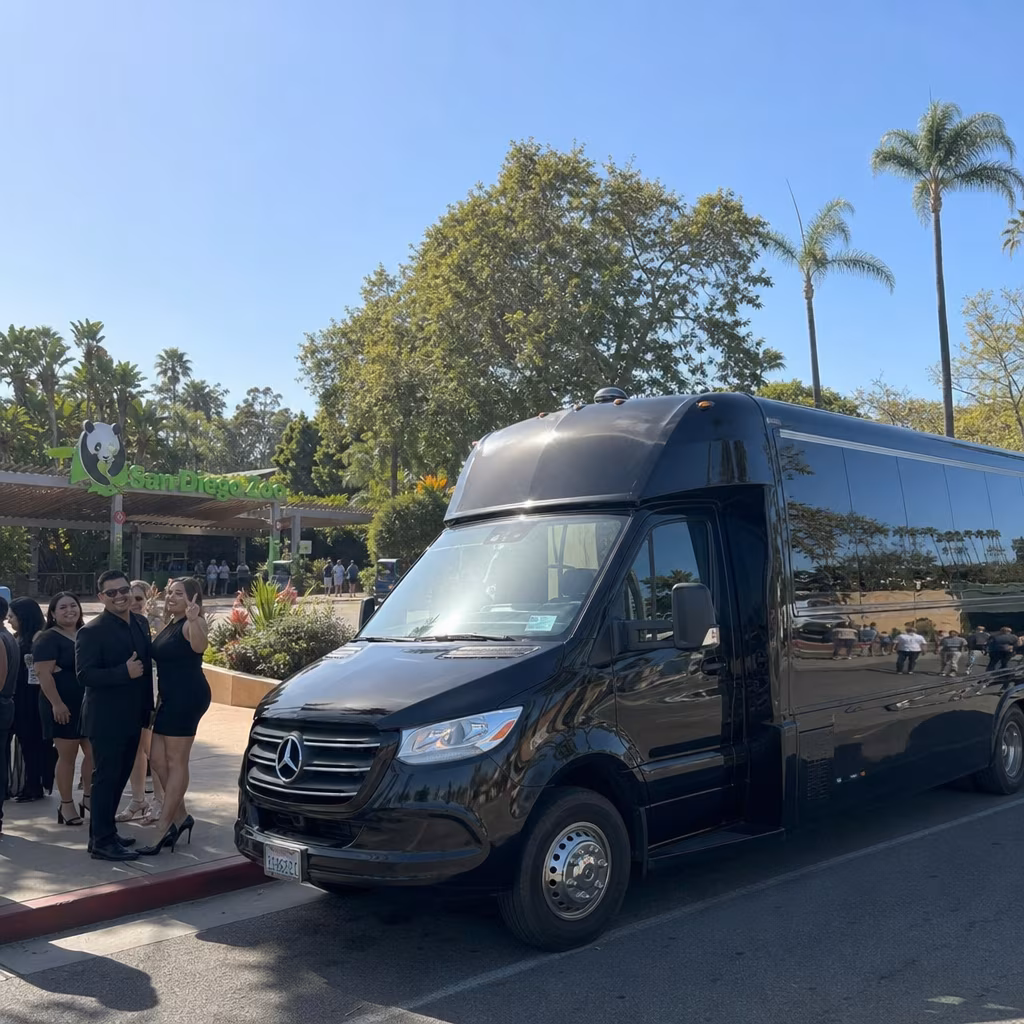 Rent a Bus to the San Diego Zoo & Balboa Park