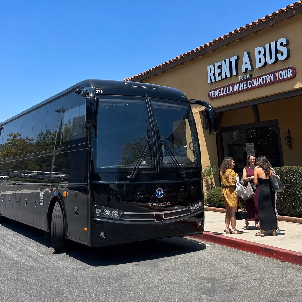 Rent a Bus for a Temecula Wine Country Tour