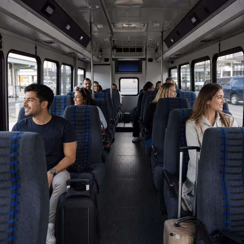 San Diego Airport Transportation fleet vehicle