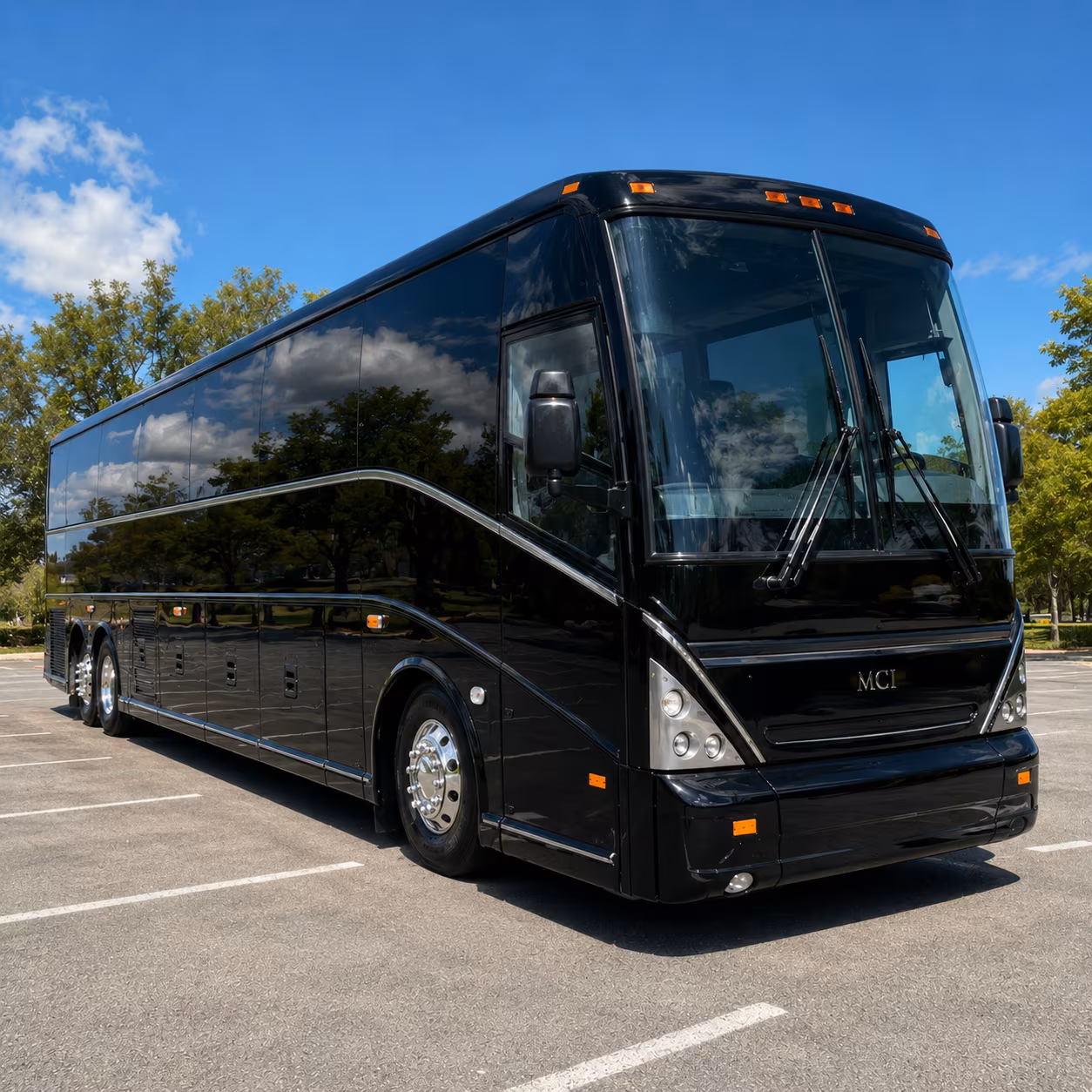 San Diego Airport Shuttle & Transportation party bus exterior