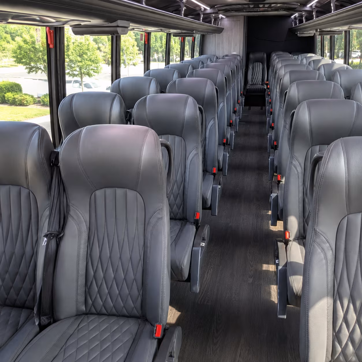 San Diego Airport Shuttle & Transportation party bus exterior