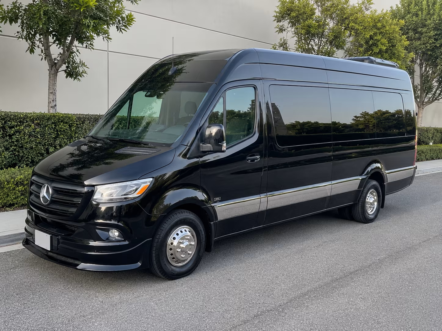 San Diego Corporate Transportation party bus exterior