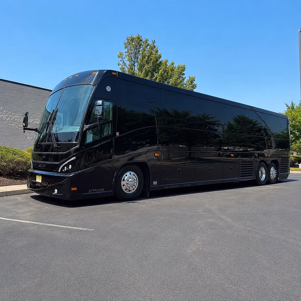 San Diego Corporate Transportation party bus exterior