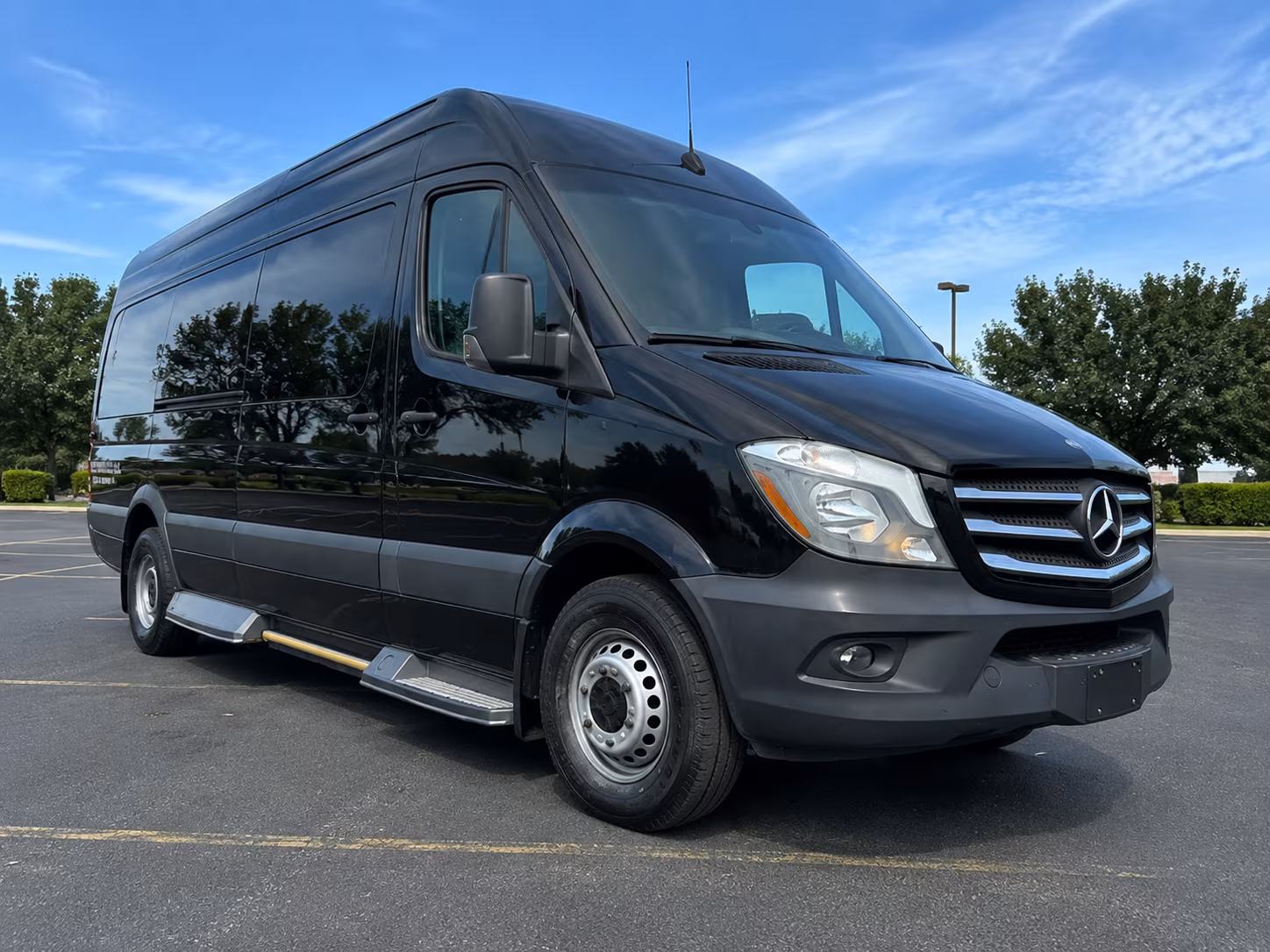 San Diego School Event Transportation party bus exterior