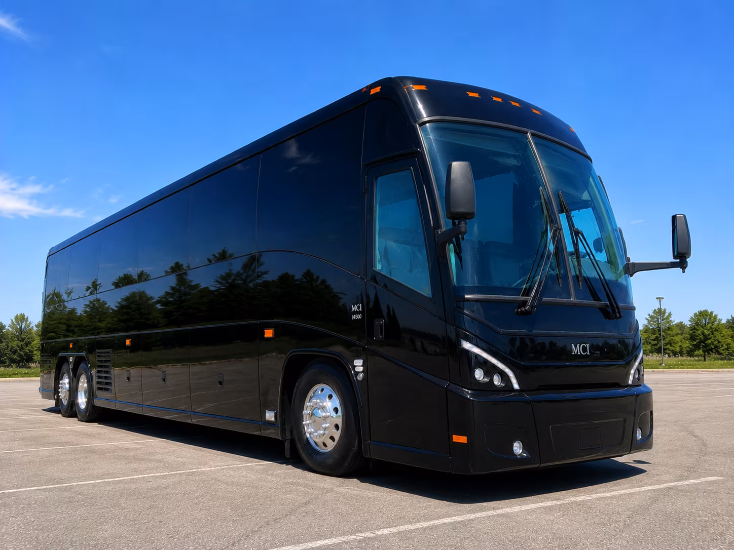San Diego School Event Transportation party bus interior