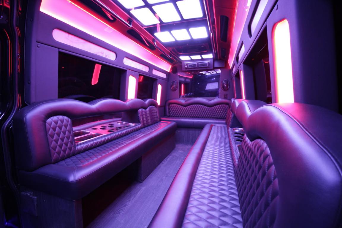 el-cajon 15 passenger sprinter van interior