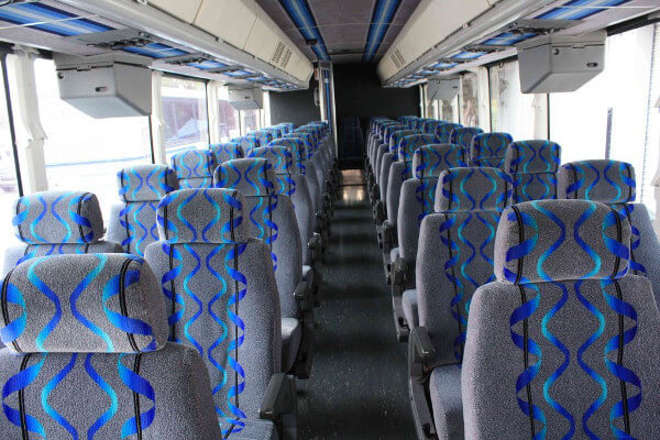 coronado 20 passenger shuttle bus interior