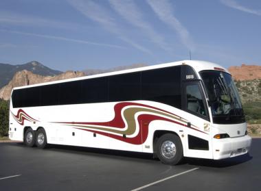 San Diego 50 Passenger Charter Bus